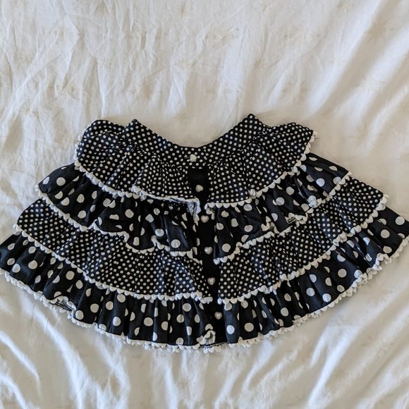 Black and white cute skirt from Japan EUC - Picture 1 of 3